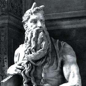 Mo&iuml;se de Michelangelo &agrave;                 l&#146;&eacute;glise de Saint-Pierre-aux-Liens &agrave; Rome